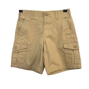 Ocean & Coast Boys Khaki Cargo Shorts Size 10